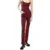 Mother Of All Kathrine Pants In Burgundy