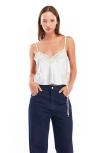 Mother Of All Mabel Top In White