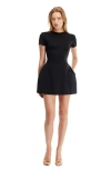 Mother Of All Marigold T-shirt Mini Dress In Black