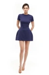 Mother Of All Marigold T-shirt Mini Dress In Blue