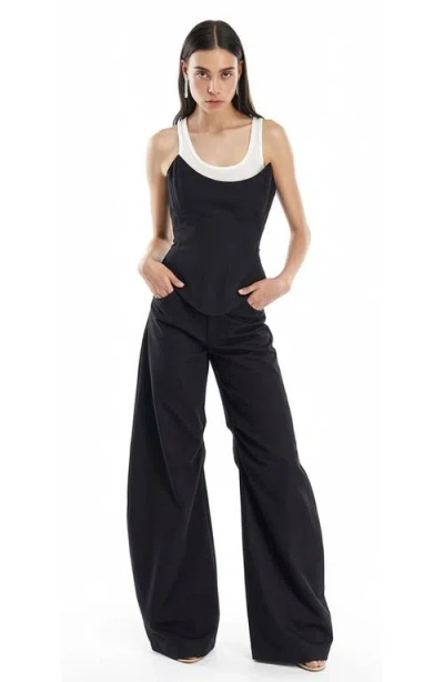 Mother Of All Nemesis Cotton Corset In Black