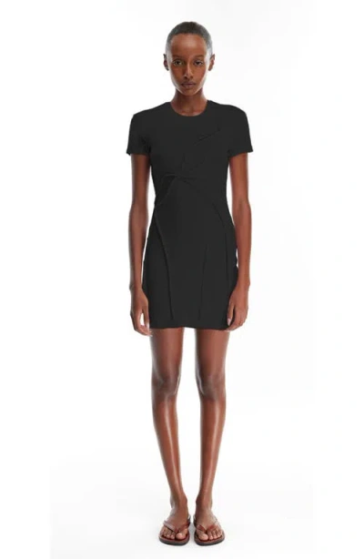 Mother Of All Pepper Mini Dress In Black