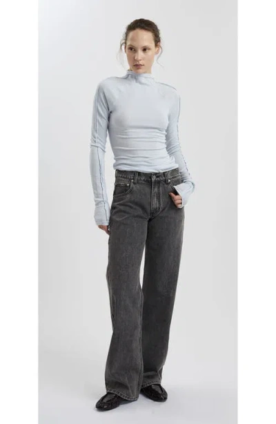 Mother Of All Pepper Turtleneck Long Sleeves Shirt In Orange