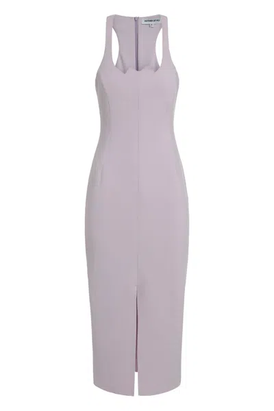 Mother Of All Sleeveless Elegance Long Dress In Pink