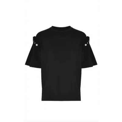 Mother Of Pearl Amber Pearl Black T-shirt