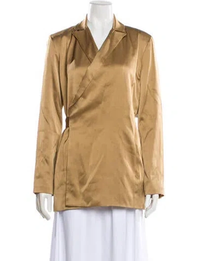 Pre-owned Mother Of Pearl Blazer In Brown