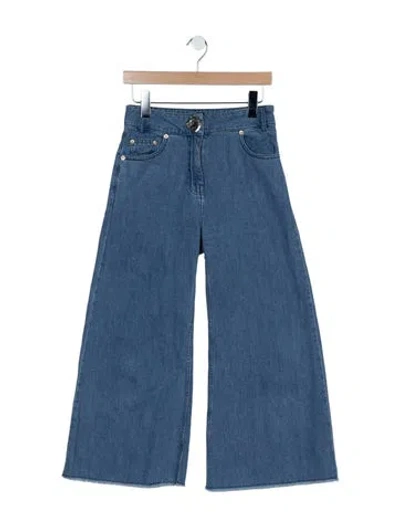 Pre-owned Mother Of Pearl High-rise Wide Leg Jeans In Blue
