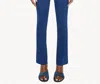 Mother Outsider Sneak Flare Jeans In Coloring Outside The Lines In Multi