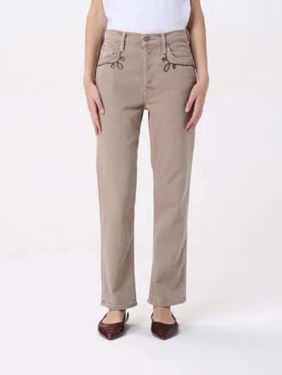 MOTHER PANTS MOTHER WOMAN COLOR BURNT,G45303049
