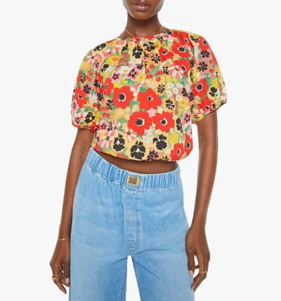 Mother Party In The Back Shirt In Flowers Al Fresco Multi
