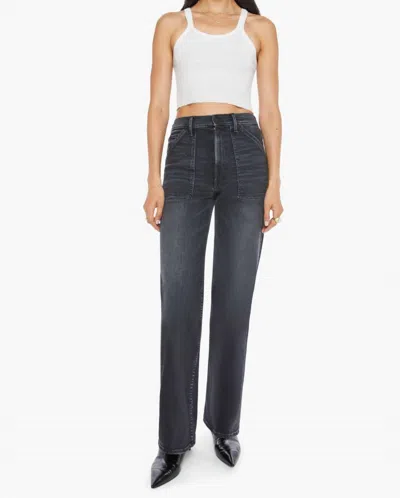 Mother Patch Maven Sneak High-rise Jeans In Not Today Satan In Multi