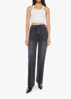 Mother Patch Maven Sneak High-rise Jeans In Not Today Satan In Multi