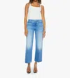 Mother The Patch Pocket Mid Rise Maven Ankle Avant Gardener Jeans In Blue