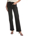Mother The Spinner Zip Sneak Jeans In Black