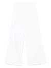 Mother Patch Pocket Undercover Sneak Jeans In White