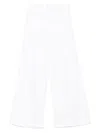 Mother Patch Pocket Undercover Sneak Jeans In White