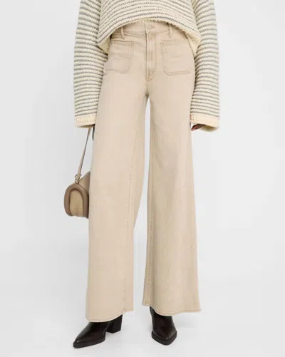 Mother Patch Pocket Undercover Sneak Pant In Caramel In Neutral