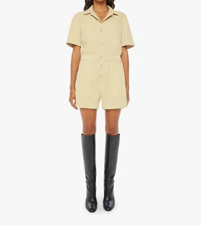 Mother Patch Springy Romper In Mojave Desert In Multi