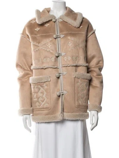 Pre-owned Mother Patterned Jacket In Neutral