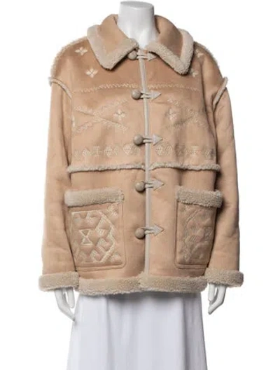 Pre-owned Mother Patterned Jacket In Neutrals