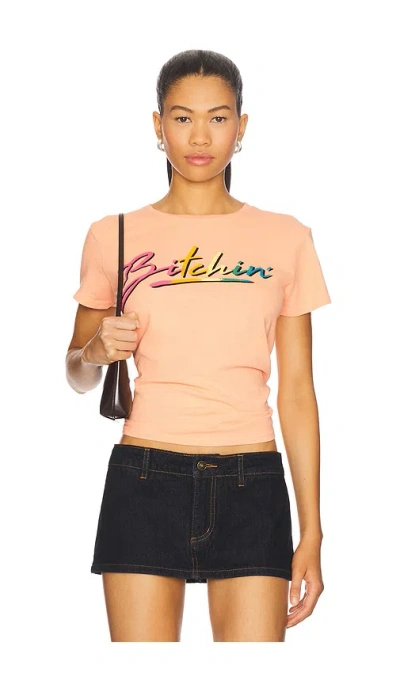 Mother The Lil Goodie Goodie Graphic Tee In Multi