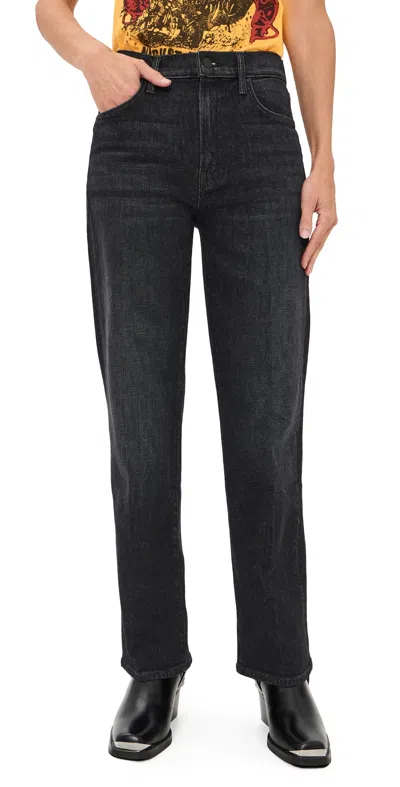Mother Petite Lil Rambler Zip Sneak Jeans Riding The Milkyway