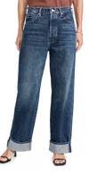 Mother Petite Lil Spitfire Nerdy Cuff Jeans Did You Bring Me Anything In Did You Bring Me Anything