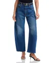 Mother Petites Lil Full Pipe Floor Jeans In Its A Small World In Its A Small World