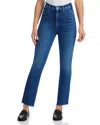 Mother Petites Lil Hustler High Rise Flood Fray Jeans In Whatever You Want In Whatever You Want
