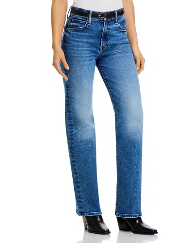 MOTHER PETITES LIL KICK IT HIGH RISE JEANS IN BITCHN
