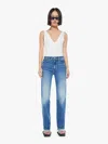 MOTHER PETITES THE LIL KICK IT BITCHIN' JEANS IN MULTI - SIZE 32