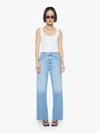 Mother The Lasso Sneak High Rise Jeans In Sow Surreal