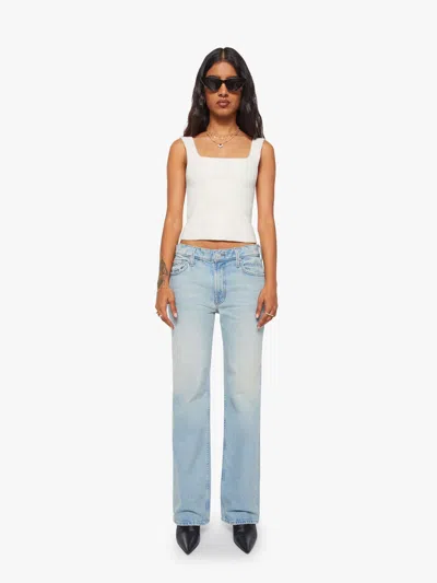 Mother Petites The Lil Reifler Daydreamer Jeans In Blue