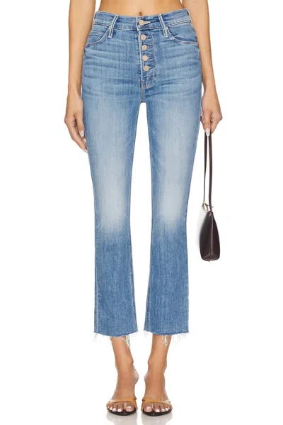 Mother Pixie Dazzler Ankle Fray Jeans In Boogie Down In Multi