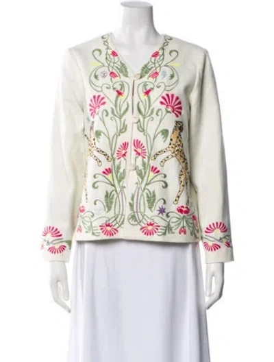 Pre-owned Mother Printed Evening Jacket In Multi