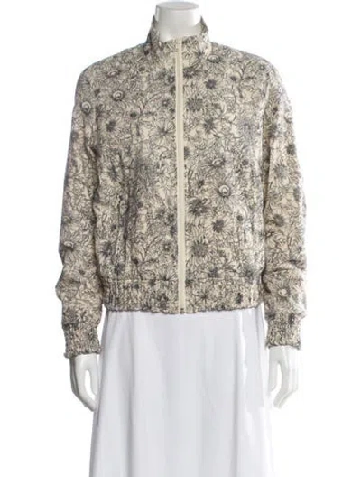 Pre-owned Mother Printed Jacket In Neutral