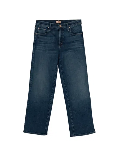 Mother Rambler Jeans In Blue