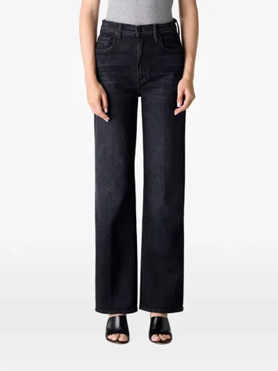 Mother The Reifler Stretch Mid-rise Straight-leg Jeans In Blue