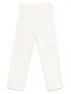 Mother High Waist Jeans In Light Beige In White