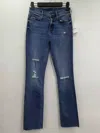 Mother Ripped Jeans With Details In Blue