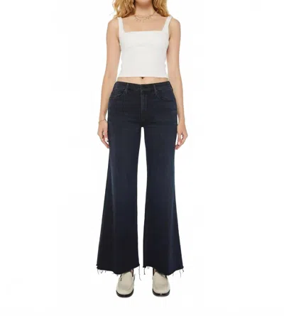 Mother Roller Fray High Rise Jeans In Night In Venice