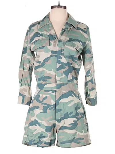 Pre-owned Mother Romper In Green