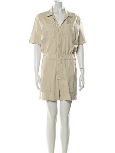 Pre-owned Mother Romper In Yellow