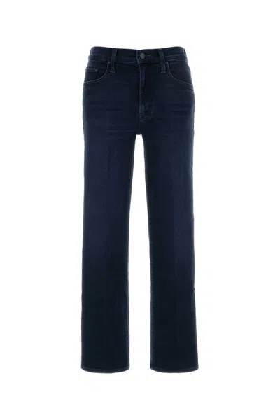 Mother Rumbler Jeans In Navy