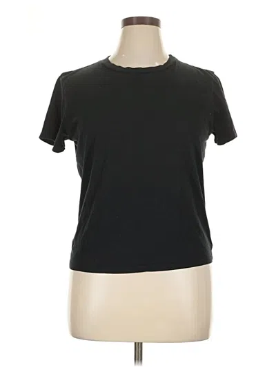 Pre-owned Mother Short Sleeve T-shirt In Black