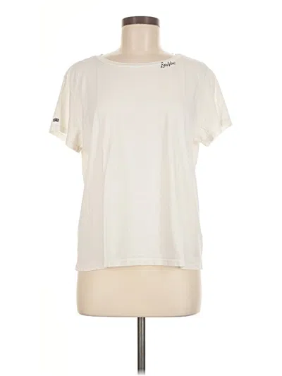Pre-owned Mother Short Sleeve T-shirt In White