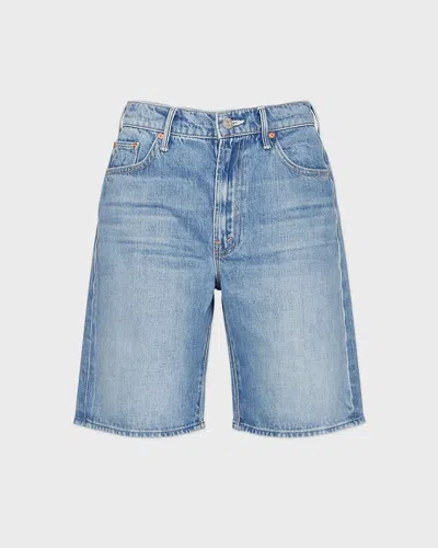 Mother Shorts The Undercover Bermuda In Blue