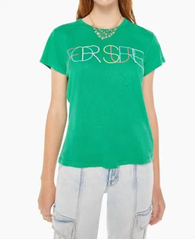 Mother Sinful Golf Tee In Green