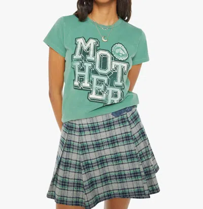 MOTHER SINFUL TEE IN FADED GREEN