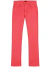 Mother Skinny Jeans In Red